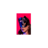 Masque félin en faux cuir - Mapalé